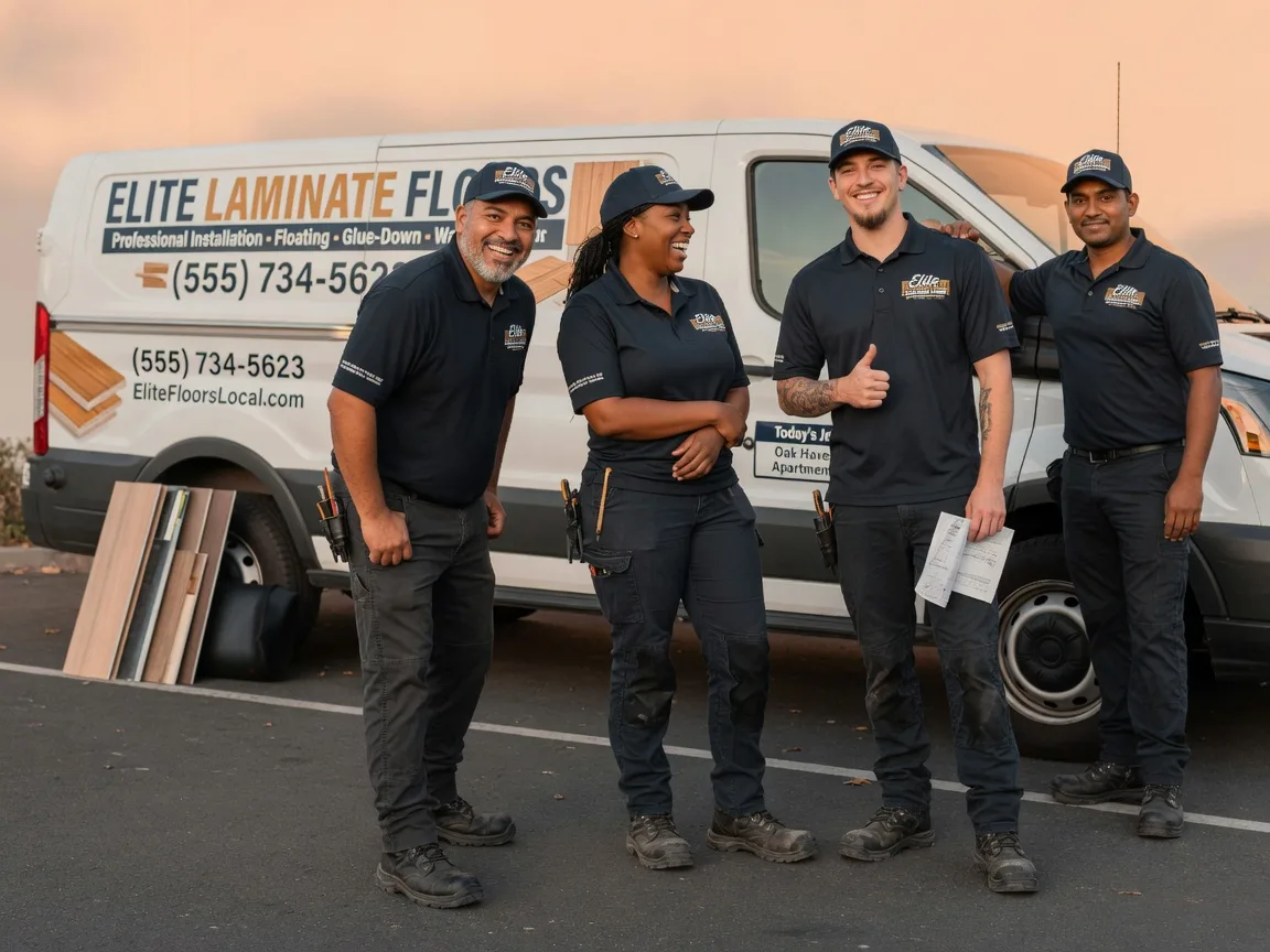 Laminate flooring installation company in Dike, TX